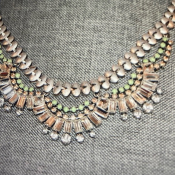 Signed Vintage Stella & Dot rhinestone necklace - Picture 3 of 4